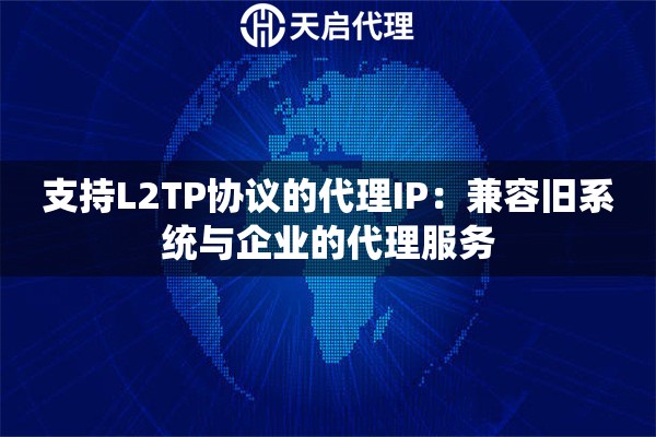 支持L2TP協(xié)議的代理IP：兼容舊系統(tǒng)與企業(yè)的代理服務(wù)