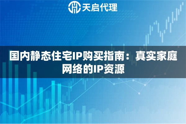 國內(nèi)靜態(tài)住宅IP購買指南：真實家庭網(wǎng)絡(luò)的IP資源