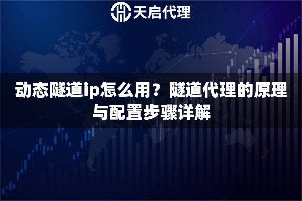 動態(tài)隧道ip怎么用？隧道代理的原理與配置步驟詳解