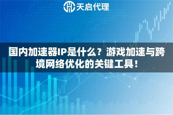 國內(nèi)加速器IP是什么？游戲加速與跨境網(wǎng)絡(luò)優(yōu)化的關(guān)鍵工具！