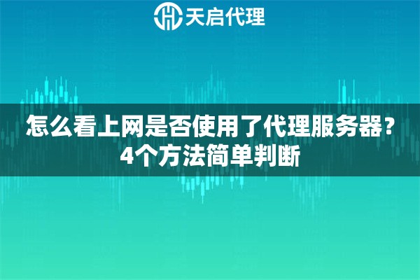 怎么看上網(wǎng)是否使用了代理服務(wù)器？4個方法簡單判斷