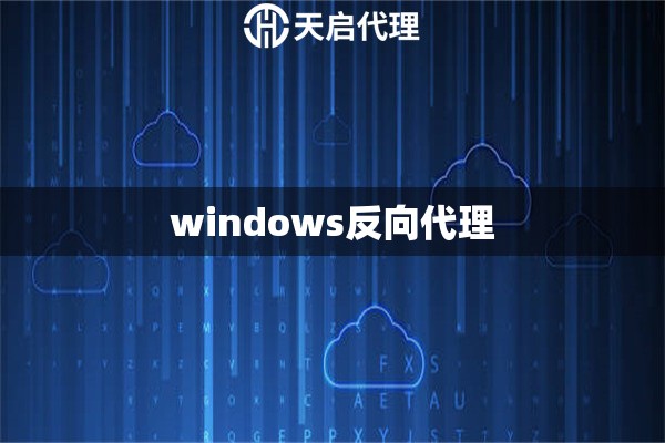 windows反向代理