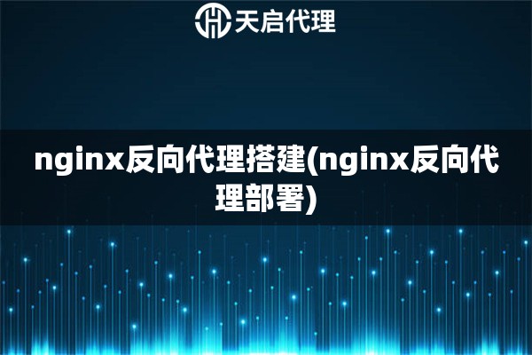 nginx反向代理搭建(nginx反向代理部署)
