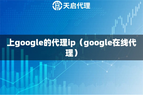 上google的代理ip（google在線代理）