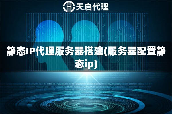 靜態(tài)IP代理服務(wù)器搭建(服務(wù)器配置靜態(tài)ip)