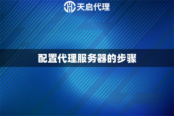 配置代理服務(wù)器的步驟